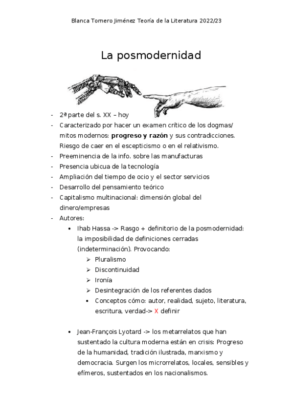 Miniatura del documento Teoria-de-la-literatura-Posmodernidad.docx