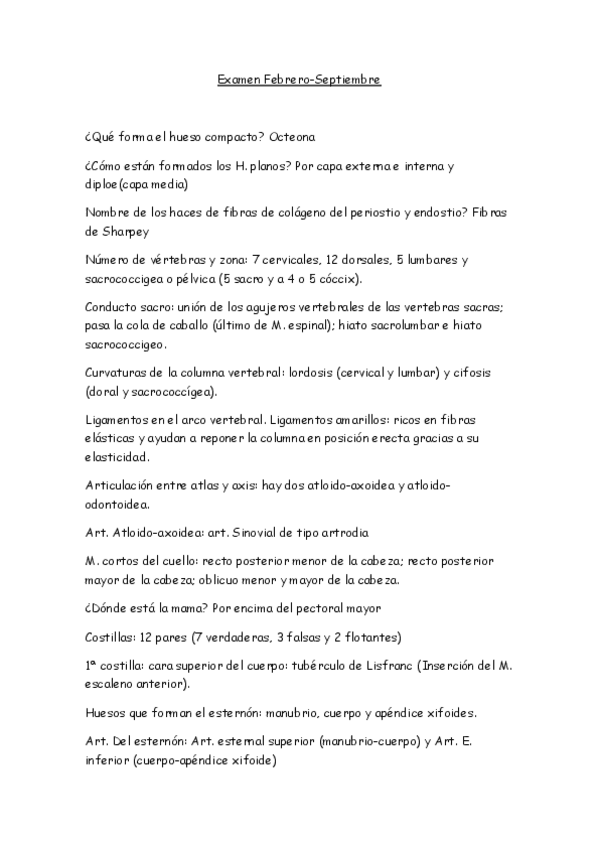 Miniatura del documento Examen Febrero-Septiembre.Anatomia.pdf
