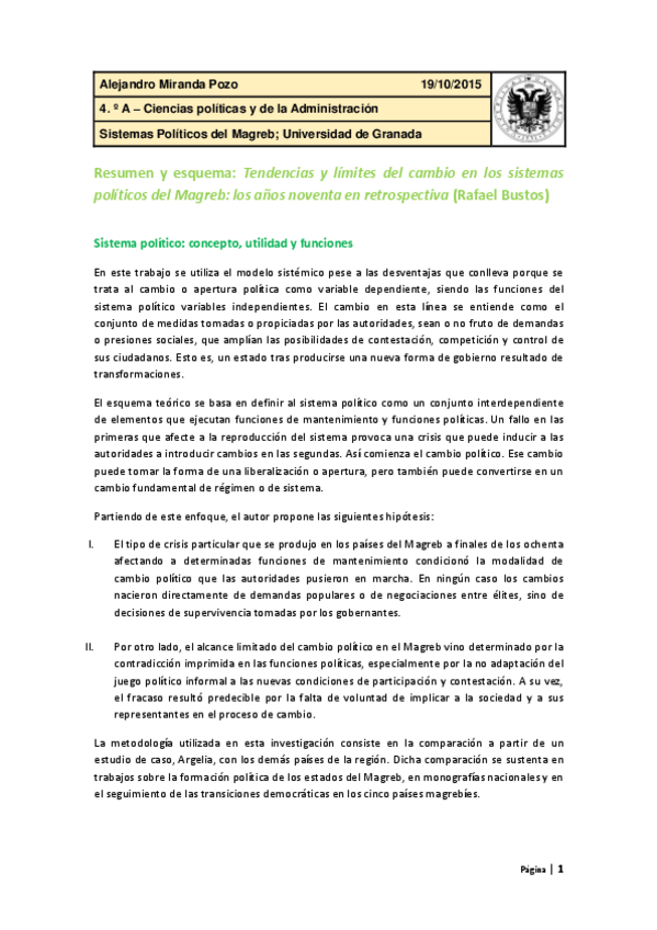 Miniatura del documento Resumen - Tendencias y límites del cambio en los sistemas políticos del Magreb. Los años 90 en retrospectiva.pdf