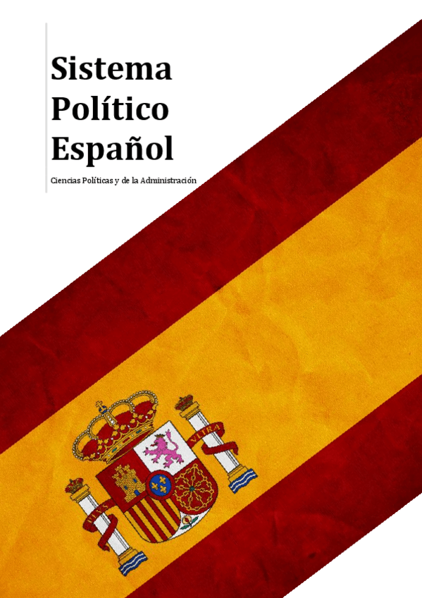 Miniatura del documento APUNTES SISTEMA POLÍTICO ESPAÑOL (Examen) .pdf