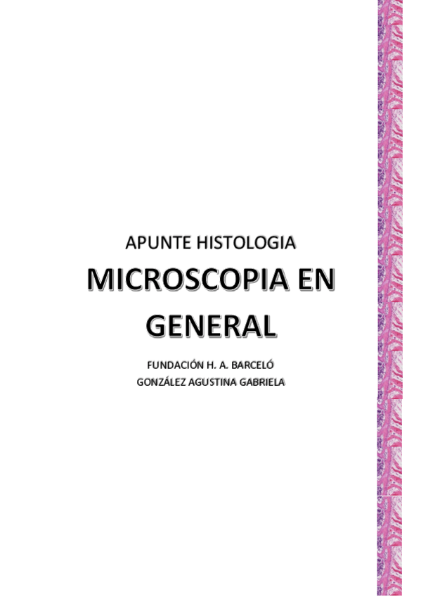 Miniatura del documento APUNTE-HISTOLOGIA-MICROSCOPIA-EN-GENERAL.pdf