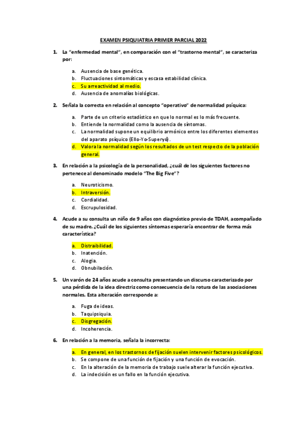 Miniatura del documento EXAMEN-PSIQUIATRIA-PRIMER-PARCIAL-2022.pdf