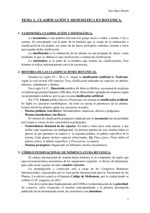 Miniatura del documento TEMA 2.- CLASIFICACIÓN Y SISTEMÁTICA EN BOTÁNICA..pdf