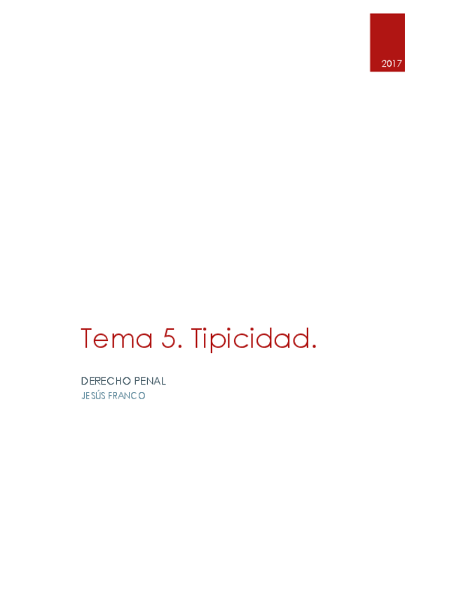 Miniatura del documento Tema 5. Tipicidad.pdf