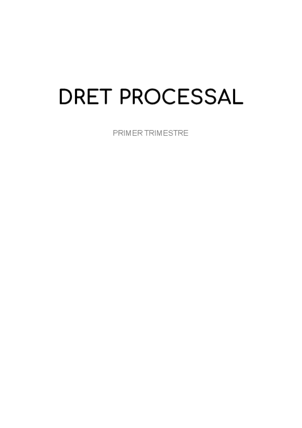 Miniatura del documento APUNTS-COMPLET-Dret-Processal-Ramon-Escaler.pdf