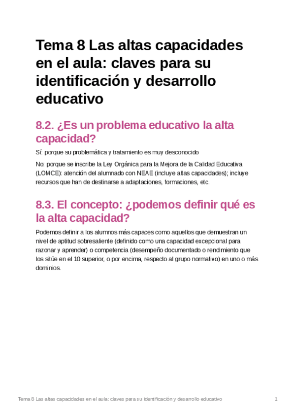Miniatura del documento Tema8Lasaltascapacidadesenelaulaclavesparasuidentificacinydesarrolloeducativo.pdf
