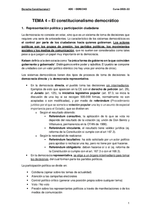 Miniatura del documento 4 – El constitucionalismo democrático