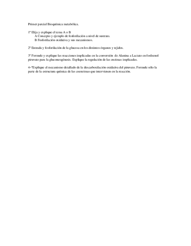 Miniatura del documento Primer parcial Bioquímica metabólica.doc