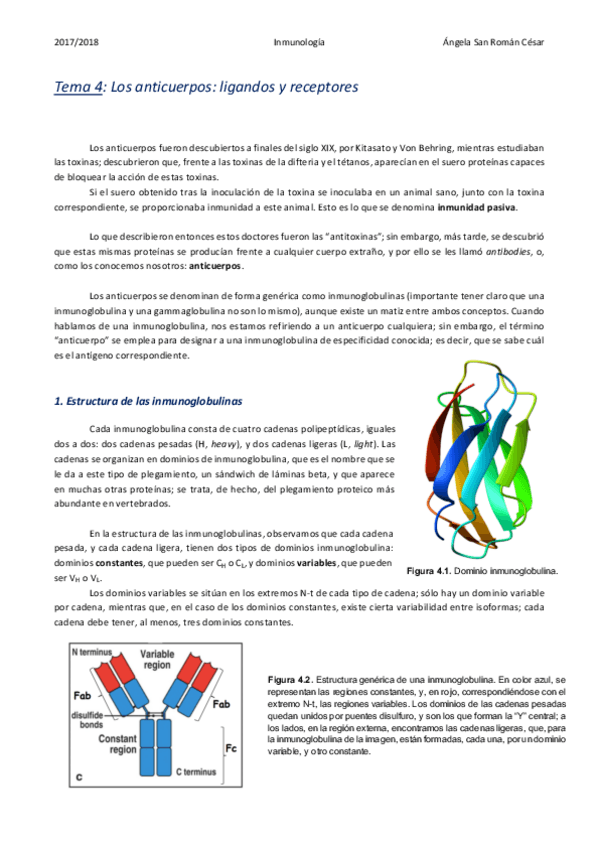 Miniatura del documento 4. Los anticuerpos. Ligandos y sus receptores..pdf