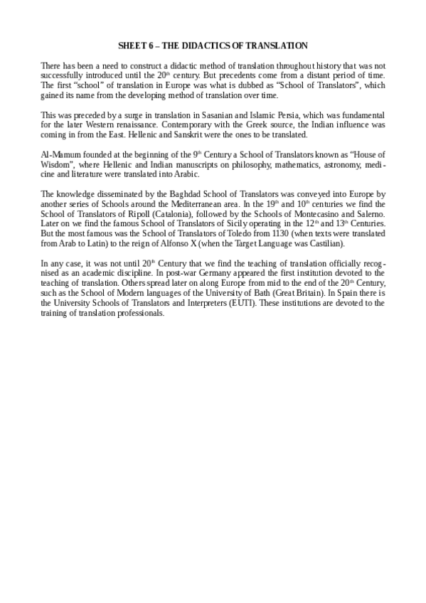 Miniatura del documento SHEET-6-THE-DIDACTICS-OF-TRANSLATION.pdf