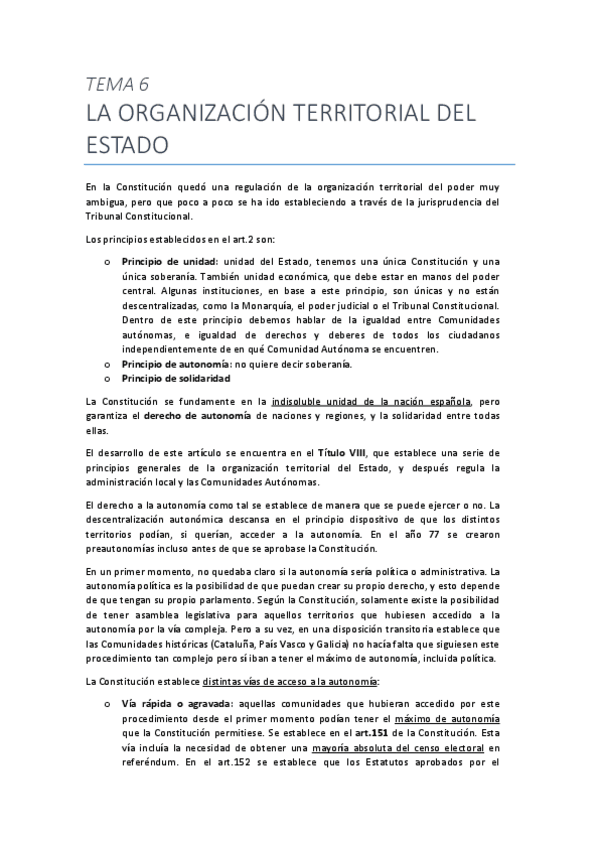 Miniatura del documento Tema 6. La organizacion territorial del Estado.pdf