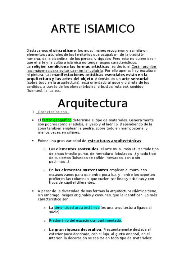 Miniatura del documento ARTE-ISLAMICO.docx