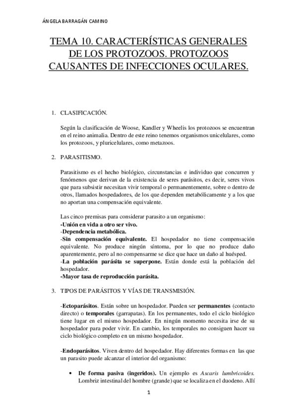 Miniatura del documento Tema 10. Características generales de los protozoos.pdf