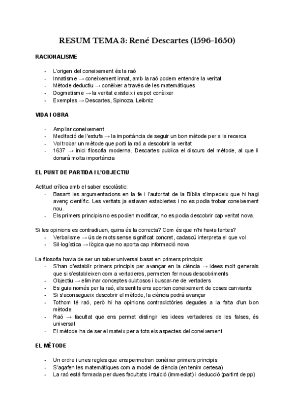 Miniatura del documento Resum-tema-3-Descartes.pdf
