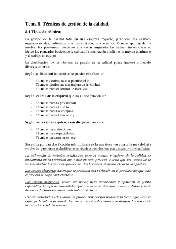 Miniatura del documento TEMA 8 Heramientas para la gestión de la calidad.pdf