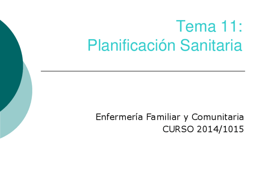 Miniatura del documento Tema 11 Planificación Sanitaria 2014.pdf