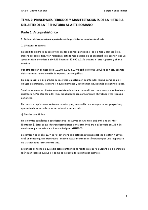 Miniatura del documento Tema 2. Principales periodos y manifestaciones de la historia del arte. De la prehistoria al arte romano.pdf