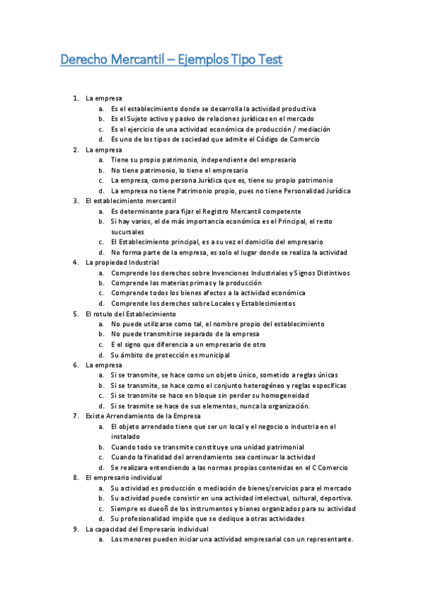 Miniatura del documento Derecho Mercantil Test.pdf