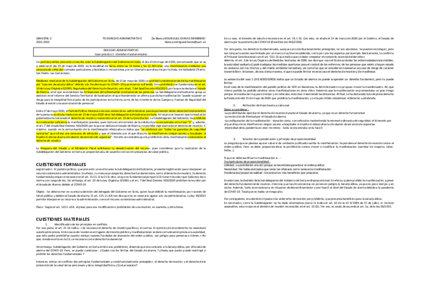 Miniatura del documento Casos prácticos para sacar un 8 Derecho administrativo.pdf