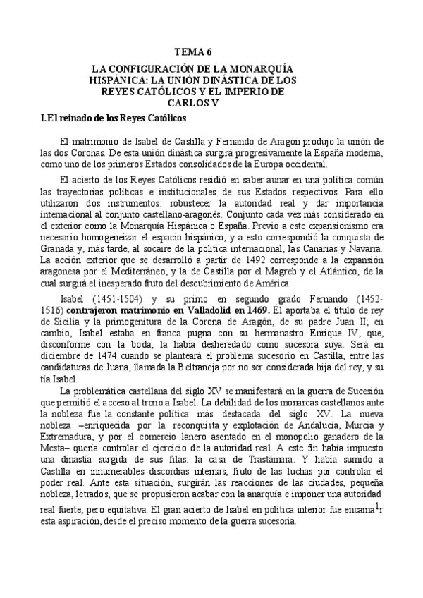 Miniatura del documento Tema-6.-LACONFIGURACIONDELAMONARQUIA-HISPANICA-LA-UNION-DINASTICA-DE-LOS-REYES-CATOLICOS-Y-EL-IMPERIO-DE-CARLOS-V.pdf