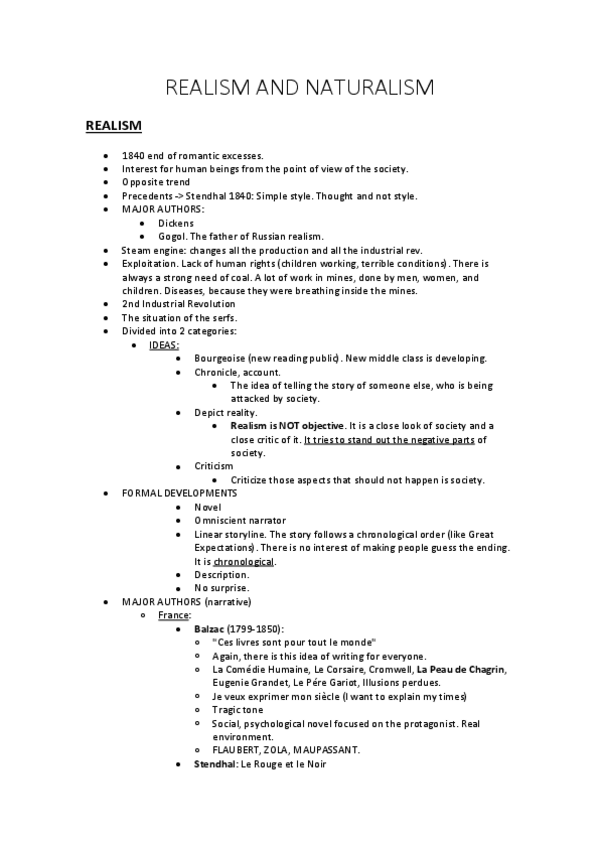 Miniatura del documento REALISM-AND-NATURALISM-NOTES-FOR-EXAM.pdf