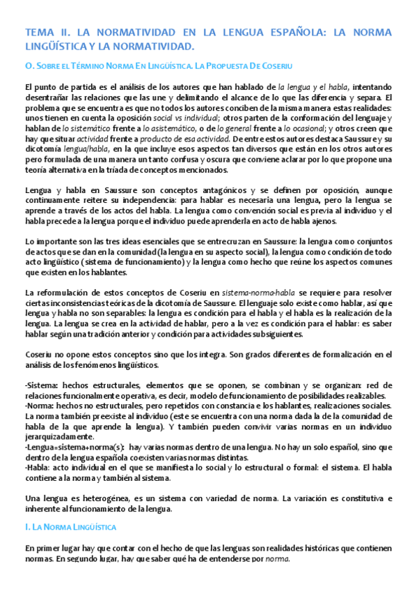 Miniatura del documento Tema 2. La normatividad en la lengua española- la norma lingüística y la normatividad.pdf