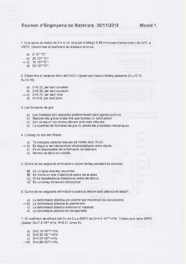 Miniatura del documento Examen-Enginyeria-de-Materials.pdf