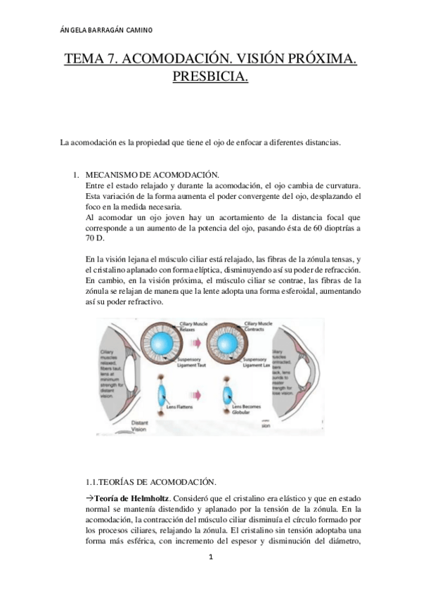 Miniatura del documento Tema 7. Acomodación. Visión próxima. Presbicia..pdf
