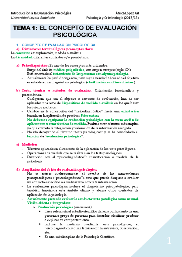 Miniatura del documento Tema 1- Concepto de evaluación psicológica.pdf