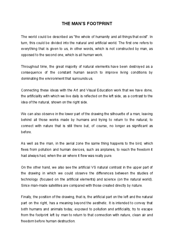 Miniatura del documento THE-MANS-FOOTPRINT-MARTA-SUAREZ-MARTINEZ-2A.pdf