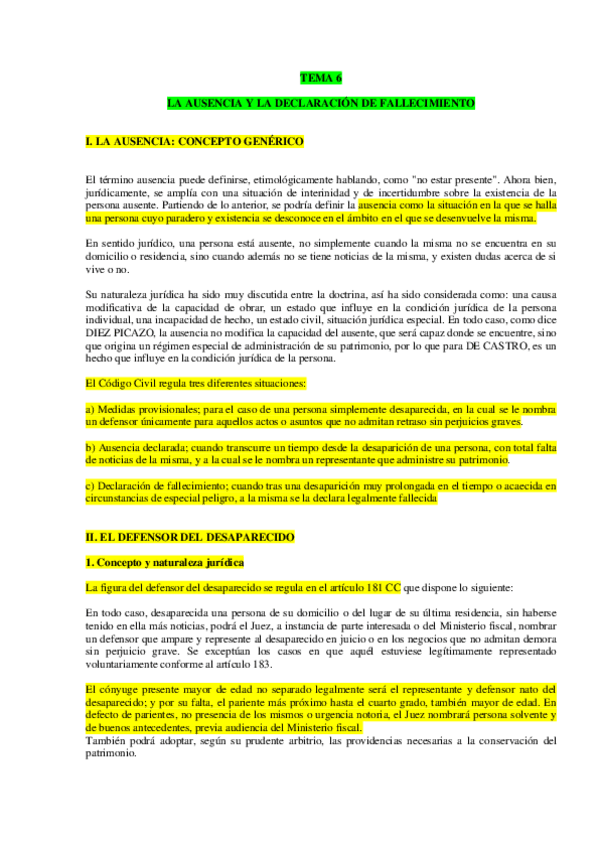 Miniatura del documento TEMA-6-LA-AUSENCIA-Y-LA-DECLARACION-DE-FALLECIMIENTO.pdf