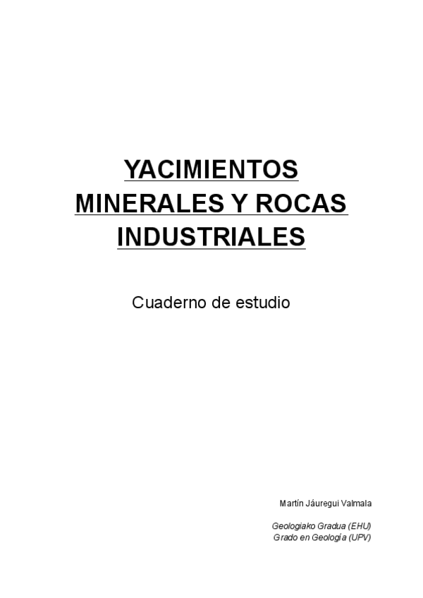 Miniatura del documento YACIMIENTOS MINERALES Y ROCAS INDUSTRIALES (cuaderno de estudio y de apoyo).pdf