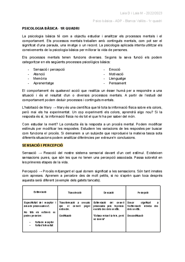 Miniatura del documento Apunts Psico Bàsica - ADP 1r quatri.pdf