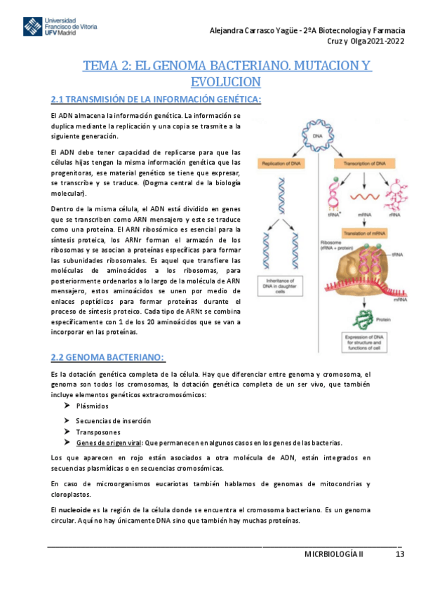 Miniatura del documento Apuntes-TEMA-2-El-Genoma-Bacteriano.-Mutacion-y-Evolucion.pdf