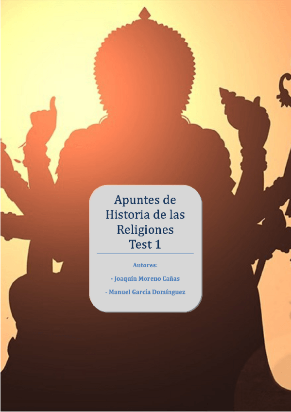 Miniatura del documento Apuntes-Historia-de-las-Religiones-Examen-1.pdf