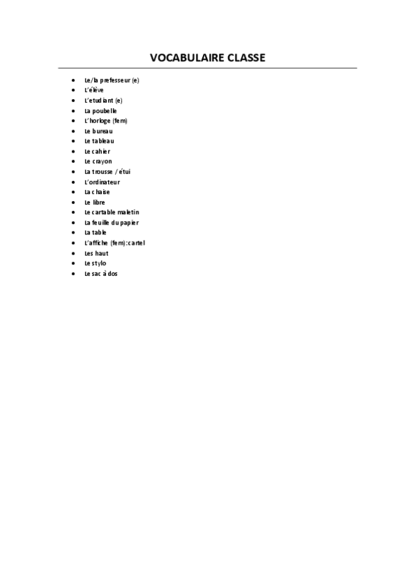Miniatura del documento VOCABULAIRE-CLASSE.pdf