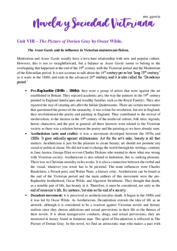 Miniatura del documento Unit-VIII-The-Picture-of-Dorian-Gray.pdf