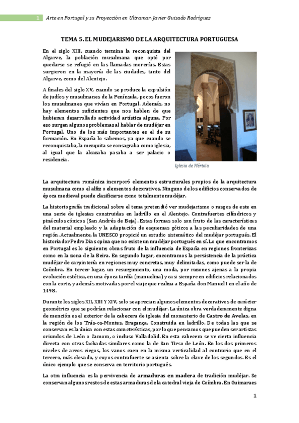 Miniatura del documento TEMA 5. EL MUDEJARISMO DE LA ARQUITECTURA PORTUGUESA.pdf