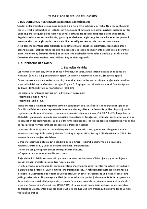 Miniatura del documento HISTORIA-Tema-2. LOS DERECHOS RELIGIOSOS.pdf