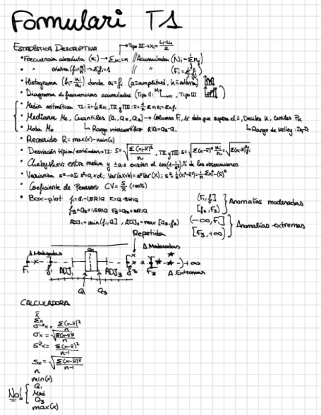 Miniatura del documento Probabilitat-i-Estadistica-Formulari1.pdf