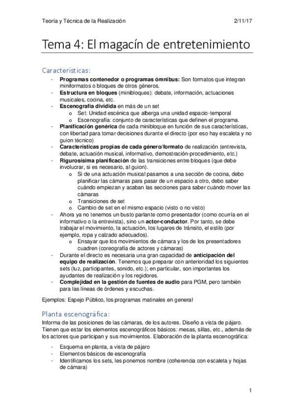 Miniatura del documento Tema 4 - El magacín de entretenimiento.pdf