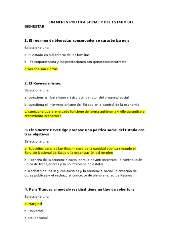 Miniatura del documento EXAMENES POLITICA SOCIAL Y DEL ESTADO DE BIENESTAR.docx