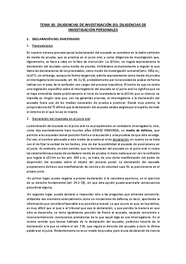 Miniatura del documento TEMA 10 PROCESAL PENAL.pdf
