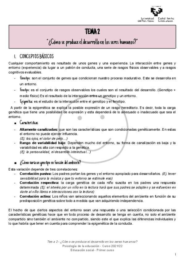 Miniatura del documento Tema 2 - Como se produce el desarrollo en los seres humanos.pdf