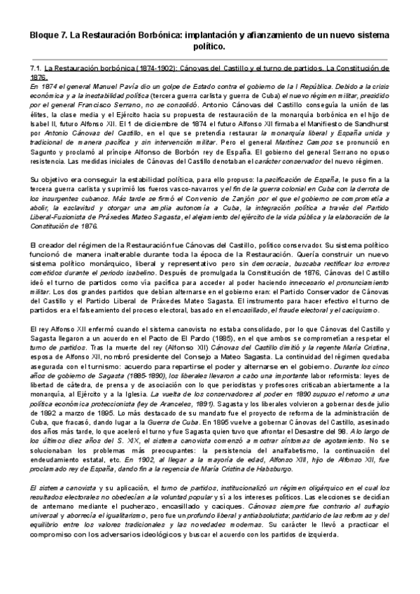 Miniatura del documento Bloque-7.-La-Restauracion-Borbonica-implantacion-y-afianzamiento-de-un-nuevo-sistema-politico.-2.pdf