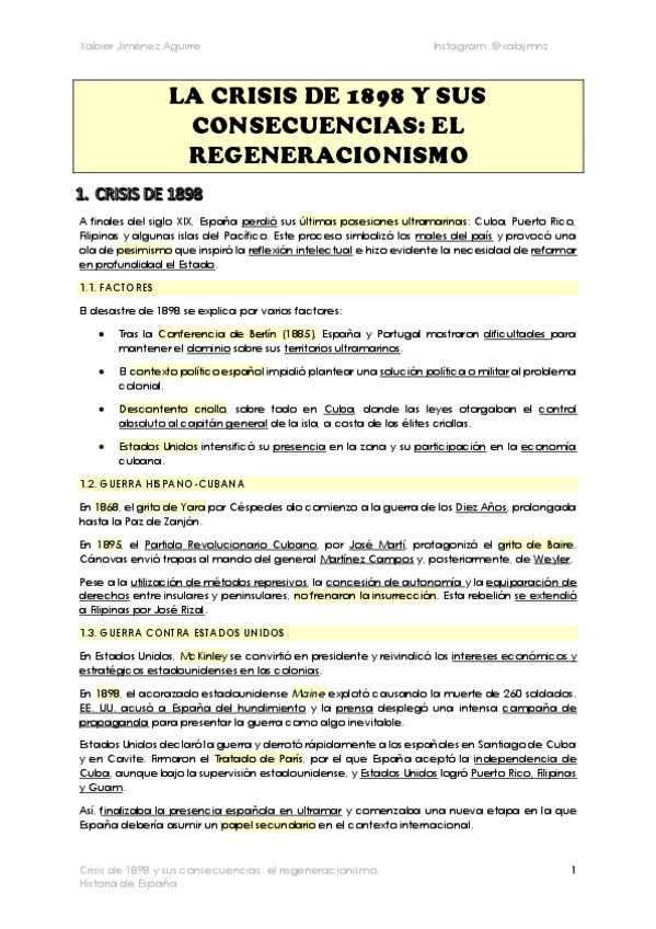 Miniatura del documento 10-La-crisis-de-1898-y-sus-consecuencias-el-Regeneracionalismo.pdf