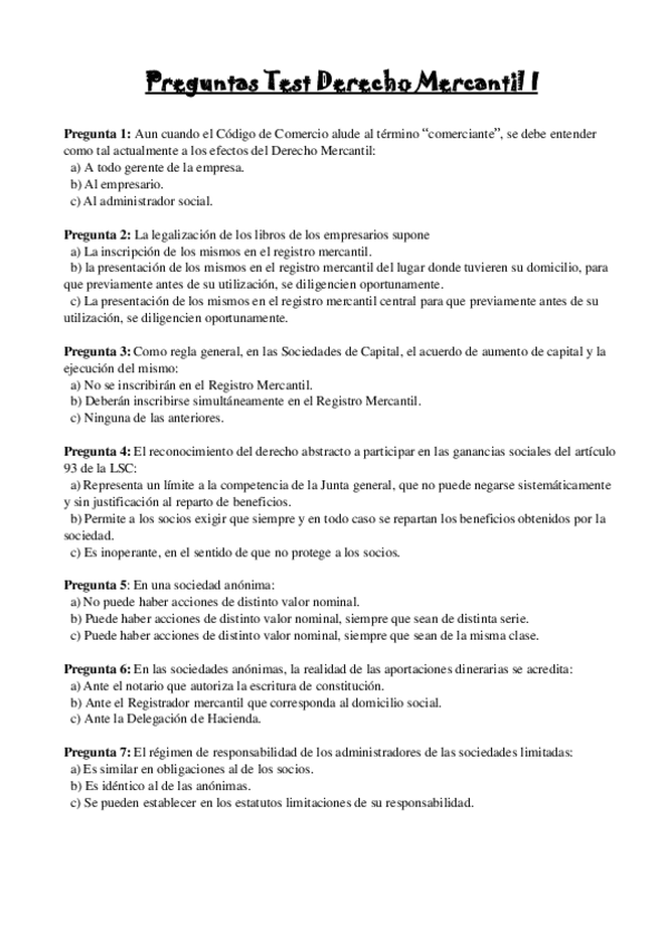 Miniatura del documento Preguntas Test Derecho Mercantil I.pdf
