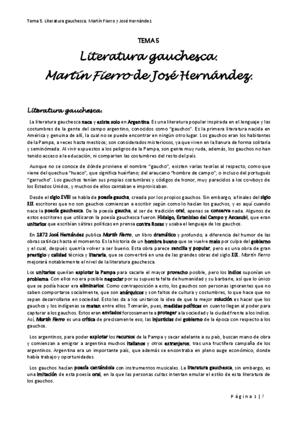 Miniatura del documento Tema-5-Literatura-gauchesca.-Martin-Fierro-de-Jose-Hernandez.pdf
