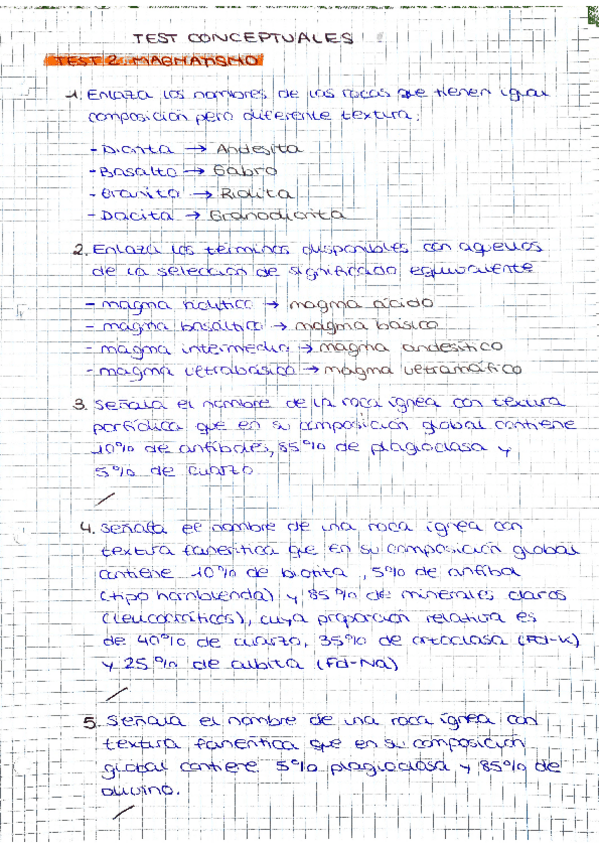Miniatura del documento Test-2.-Magmatismo.pdf