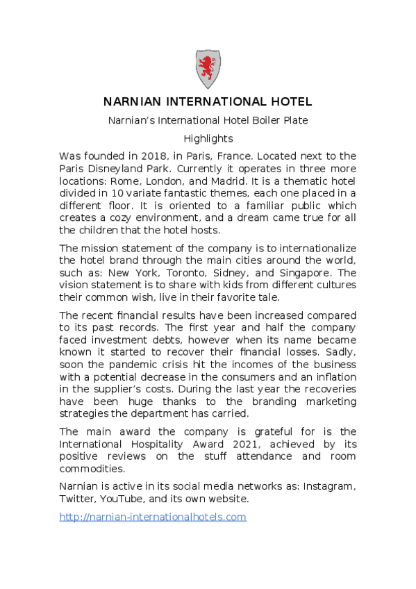 Miniatura del documento boiler-plate-NARNIAN-HOTEL.docx